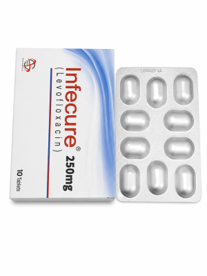 Infecure 250mg (levofloxacin)